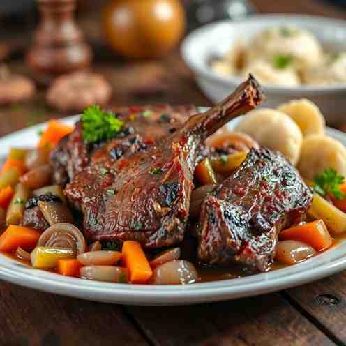 Braised Chuck Roast - Croatian Pašticada Recipe